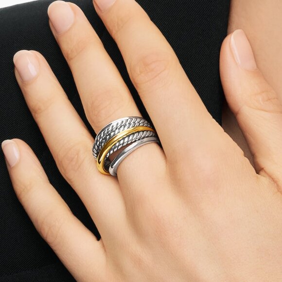 David Yurman Crossover Ring - Picture 7 of 16